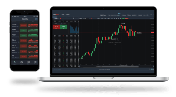 Nasdaq und NYSE Aktien in kostenloser Demo testen