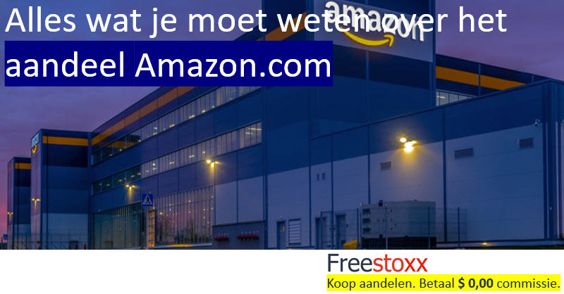 De koers van Amazon stock alsoo nieuws, analyses en grafiek.
