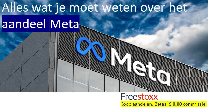 Het aandeel Meta en de koersen in real-time.