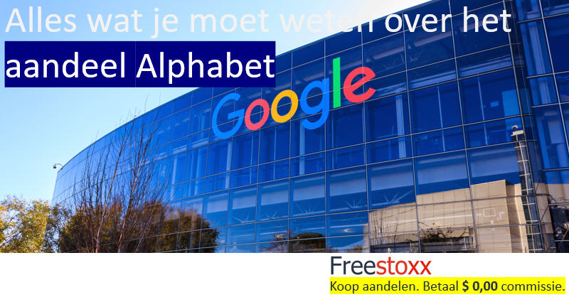 Het aandeel Alphabet en de koersen in real-time.