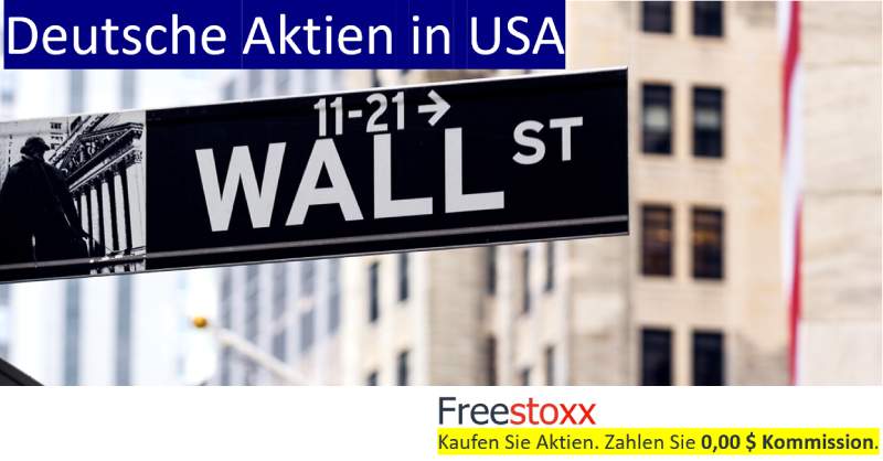 Deutsche Unternehmen mit Aktien in USA