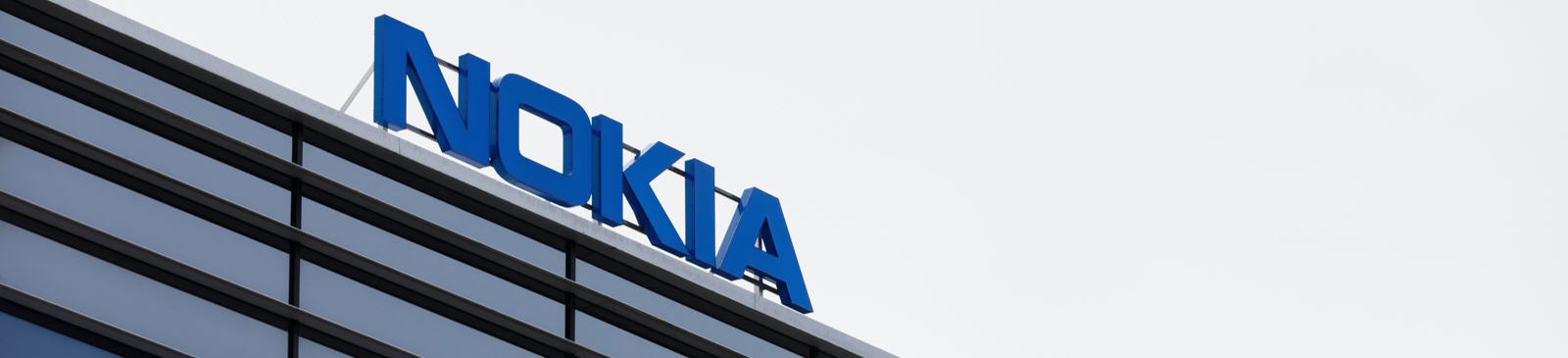 De koers van Nokia (NOK).