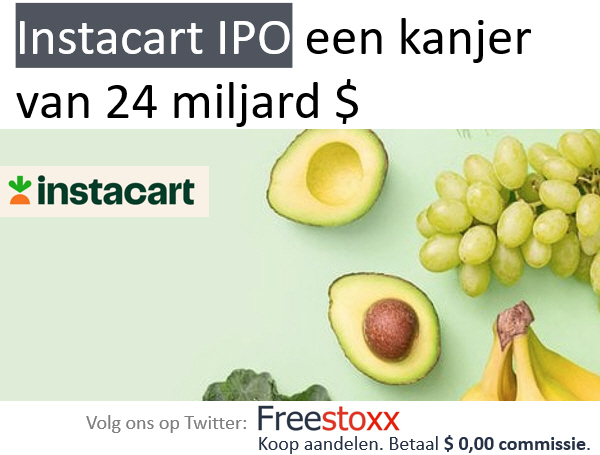 De IPO van het aandeel Instacart.